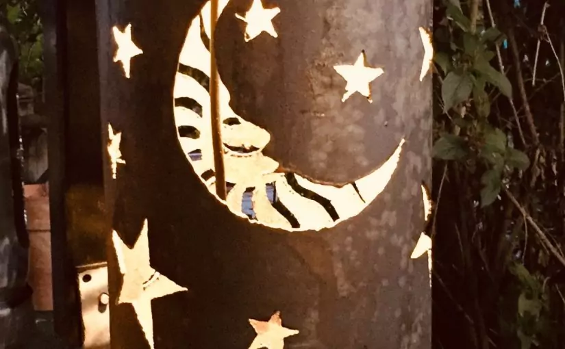 Feuertonne Tag und Nacht / Sonne – Mond – Sterne