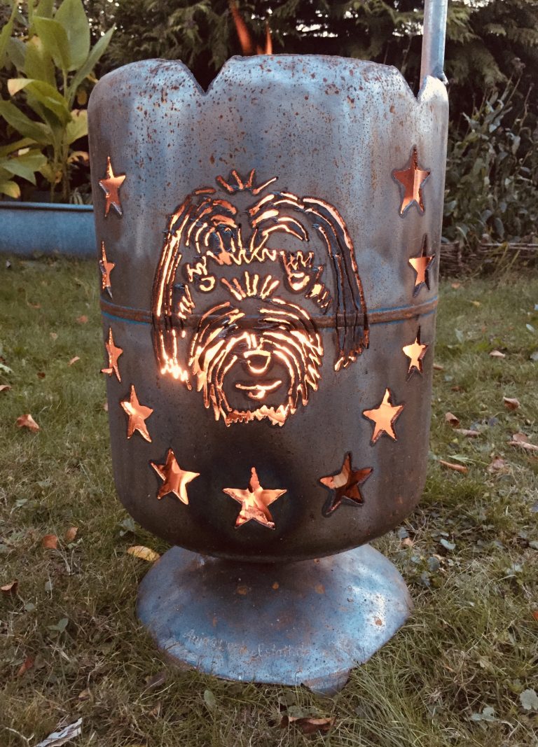 Deko-Flaschen /Kombitonnen mit Tiermotiven – Werkelstatt