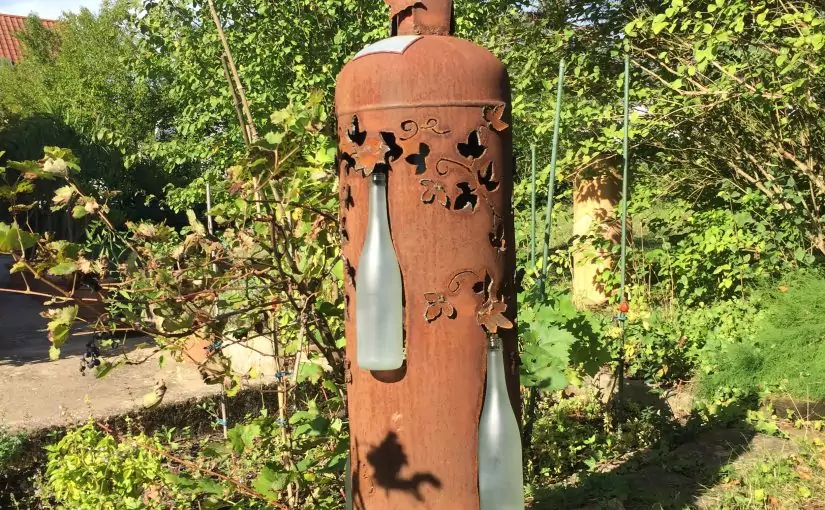 Dekoflaschen „Wein-reben“