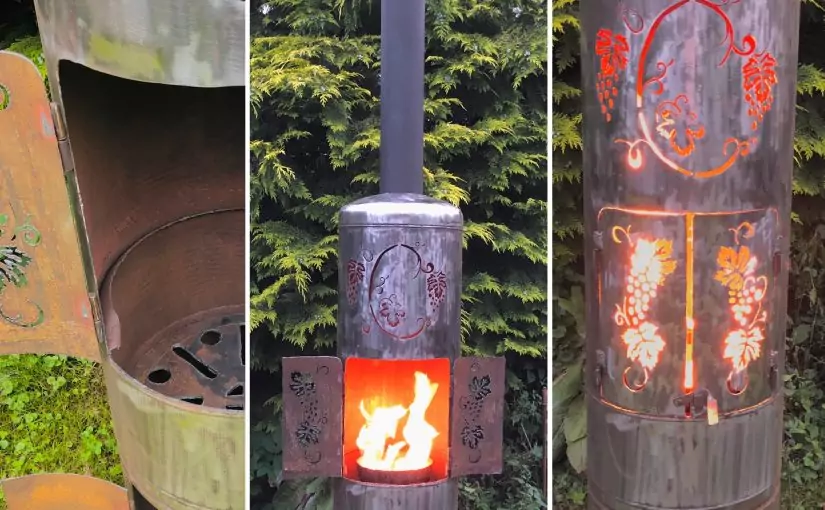Terrassenöfen und Feuerschalen